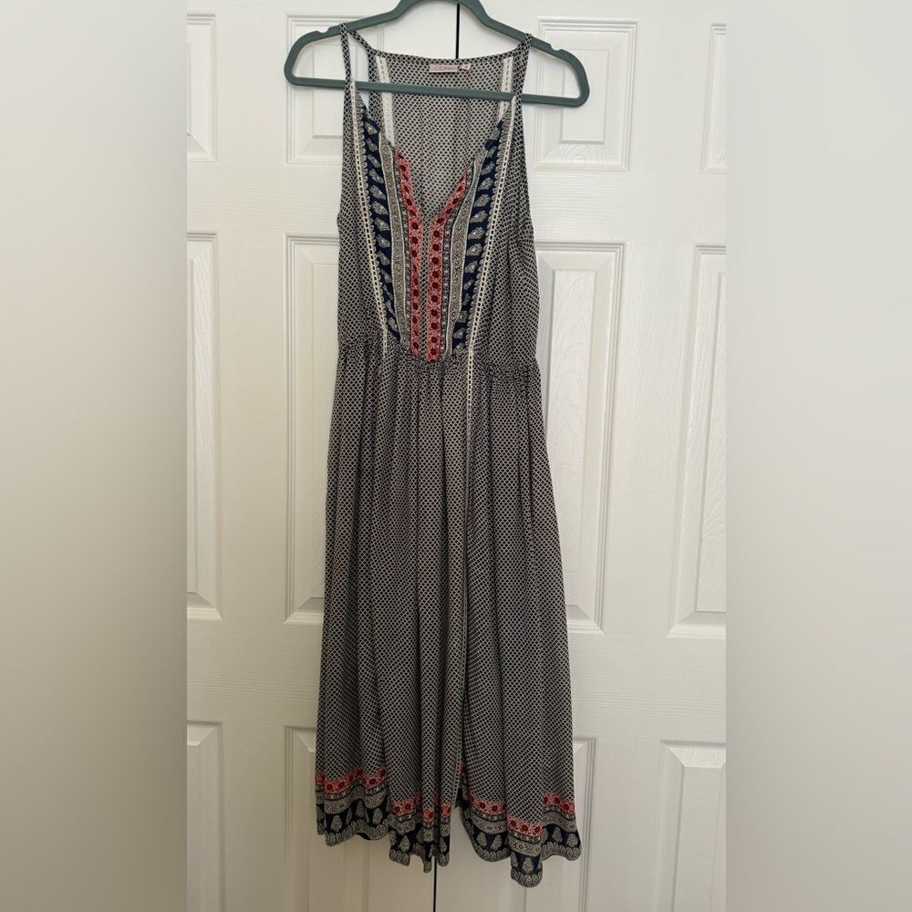 Cienna Black Print Dress, Size S